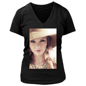 Taylor Swift Women's Deep V-Neck TShirt