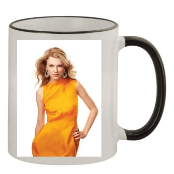 Taylor Swift 11oz Colored Rim & Handle Mug