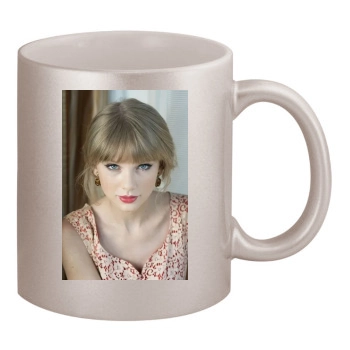 Taylor Swift 11oz Metallic Silver Mug