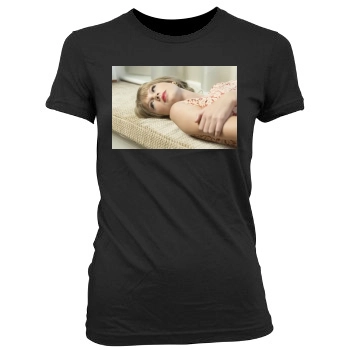 Taylor Swift Women's Junior Cut Crewneck T-Shirt