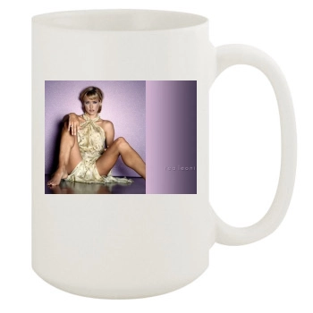 Tea Leoni 15oz White Mug