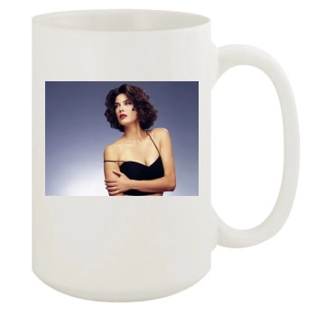 Teri Hatcher 15oz White Mug