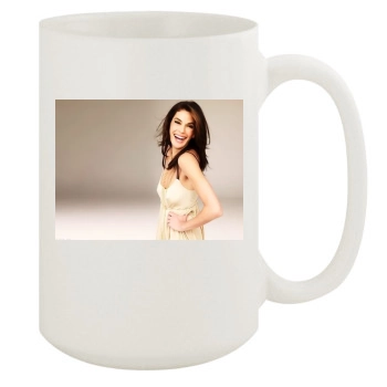 Teri Hatcher 15oz White Mug