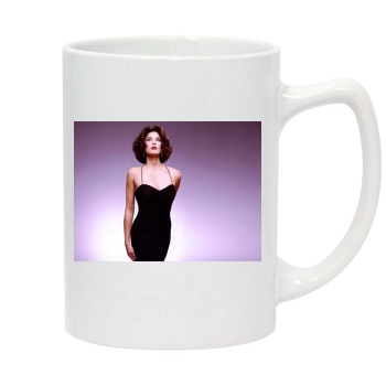 Teri Hatcher 14oz White Statesman Mug