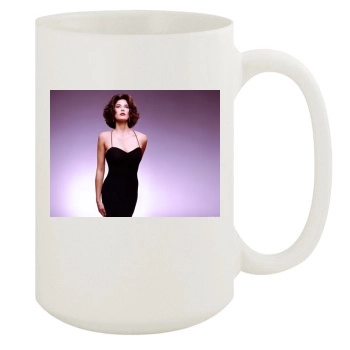 Teri Hatcher 15oz White Mug