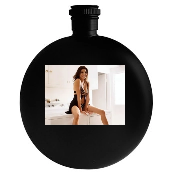 Teri Hatcher Round Flask