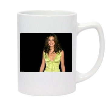 Teri Hatcher 14oz White Statesman Mug