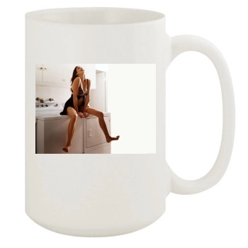 Teri Hatcher 15oz White Mug