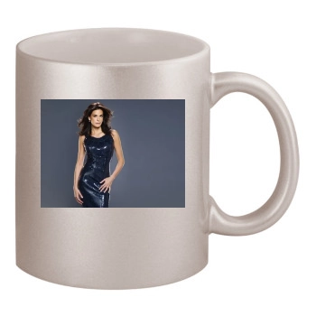 Teri Hatcher 11oz Metallic Silver Mug