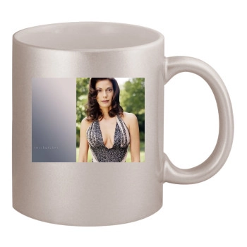 Teri Hatcher 11oz Metallic Silver Mug