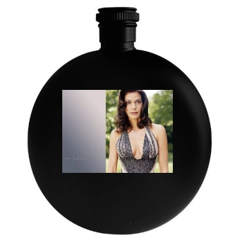 Teri Hatcher Round Flask