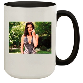 Teri Hatcher 15oz Colored Inner & Handle Mug