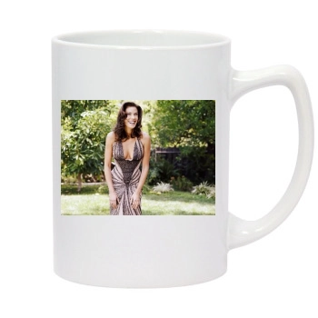 Teri Hatcher 14oz White Statesman Mug