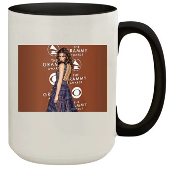 Teri Hatcher 15oz Colored Inner & Handle Mug