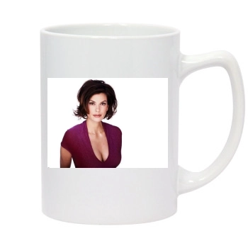 Teri Hatcher 14oz White Statesman Mug