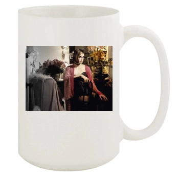 Teri Hatcher 15oz White Mug