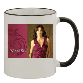 Teri Hatcher 11oz Colored Rim & Handle Mug