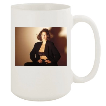 Teri Hatcher 15oz White Mug