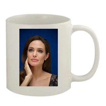 Angelina Jolie 11oz White Mug