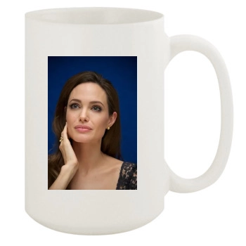 Angelina Jolie 15oz White Mug