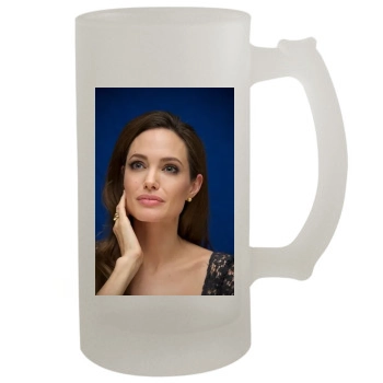 Angelina Jolie 16oz Frosted Beer Stein