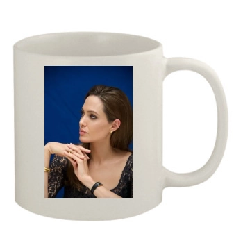 Angelina Jolie 11oz White Mug