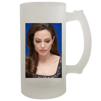 Angelina Jolie 16oz Frosted Beer Stein