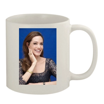 Angelina Jolie 11oz White Mug