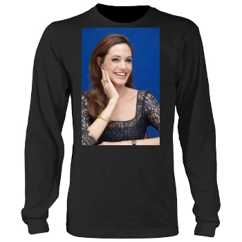 Angelina Jolie Men's Heavy Long Sleeve TShirt