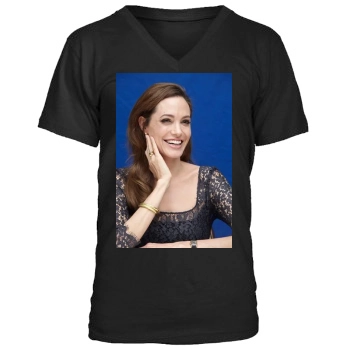 Angelina Jolie Men's V-Neck T-Shirt