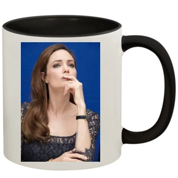 Angelina Jolie 11oz Colored Inner & Handle Mug