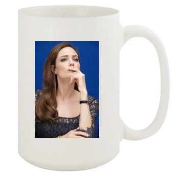 Angelina Jolie 15oz White Mug