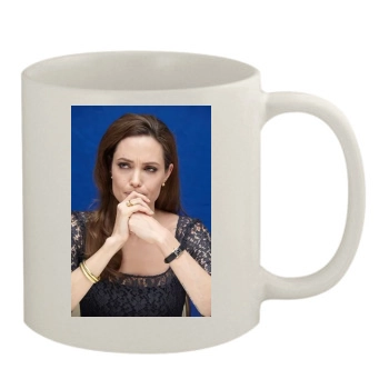 Angelina Jolie 11oz White Mug