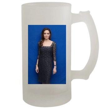 Angelina Jolie 16oz Frosted Beer Stein