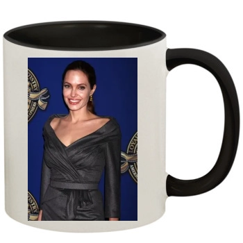 Angelina Jolie 11oz Colored Inner & Handle Mug