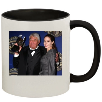 Angelina Jolie 11oz Colored Inner & Handle Mug