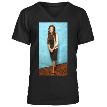 Angelina Jolie Men's V-Neck T-Shirt