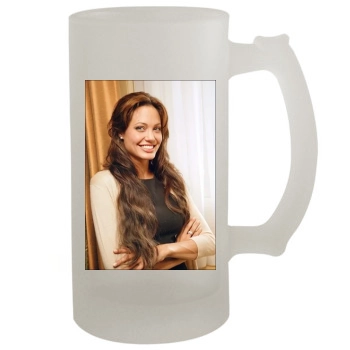 Angelina Jolie 16oz Frosted Beer Stein