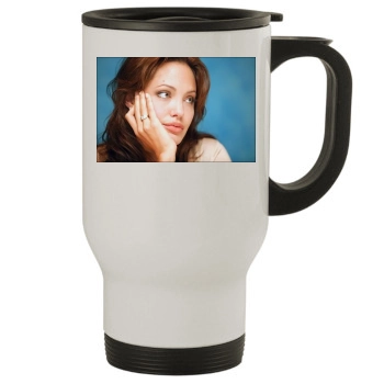 Angelina Jolie Stainless Steel Travel Mug