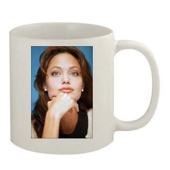 Angelina Jolie 11oz White Mug