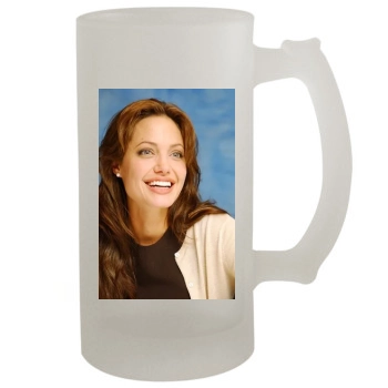 Angelina Jolie 16oz Frosted Beer Stein