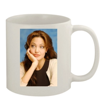 Angelina Jolie 11oz White Mug