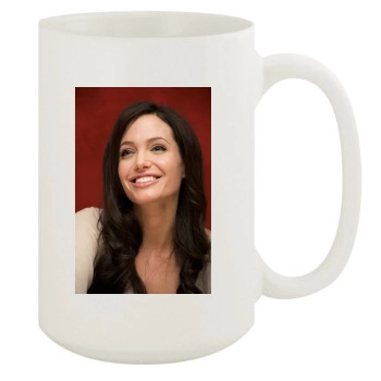 Angelina Jolie 15oz White Mug