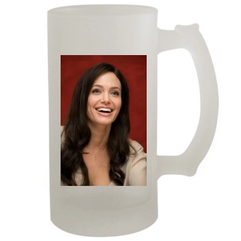 Angelina Jolie 16oz Frosted Beer Stein