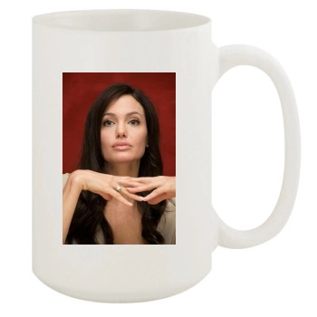 Angelina Jolie 15oz White Mug