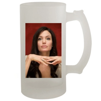 Angelina Jolie 16oz Frosted Beer Stein