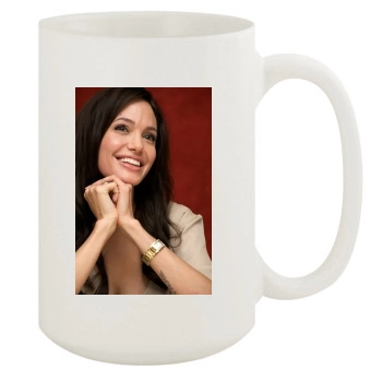 Angelina Jolie 15oz White Mug