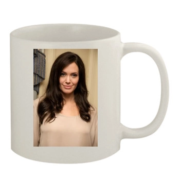 Angelina Jolie 11oz White Mug