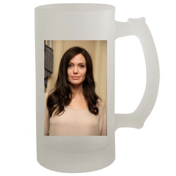 Angelina Jolie 16oz Frosted Beer Stein