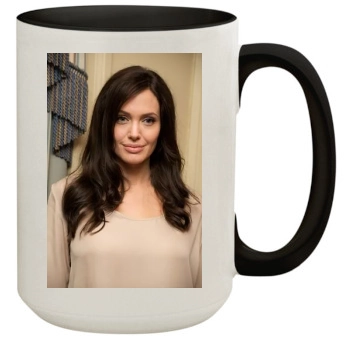 Angelina Jolie 15oz Colored Inner & Handle Mug